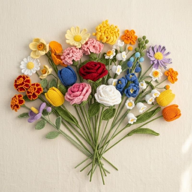 Flower bouquet patterns